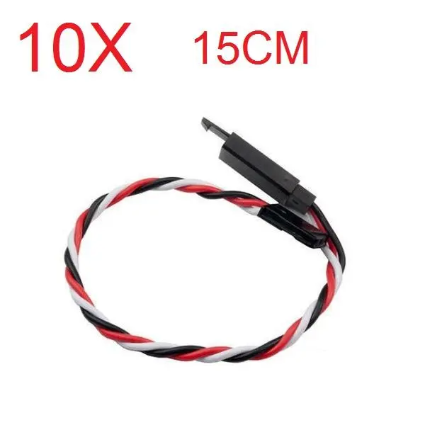 Amass 60 Core 15Cm Anti-Off Servo Extension Wire Cable For Futaba 1