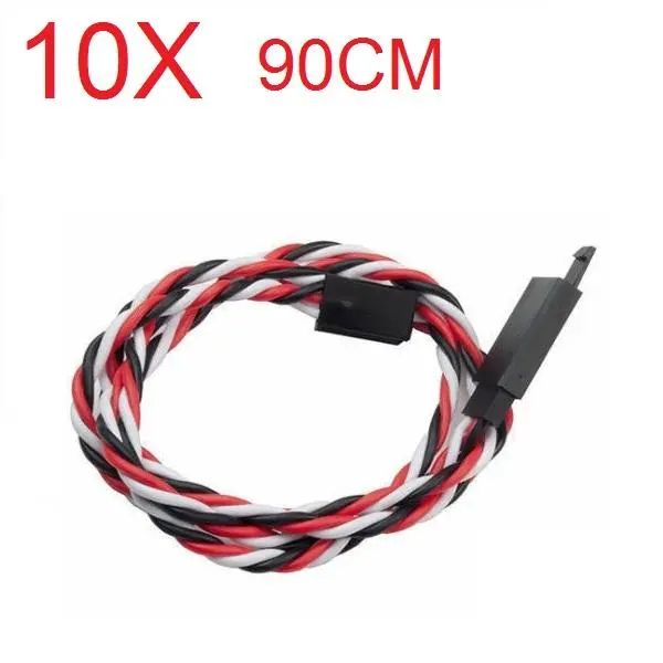 Amass 60 Core 90Cm Anti-Off Servo Extension Wire Cable For Futaba 1