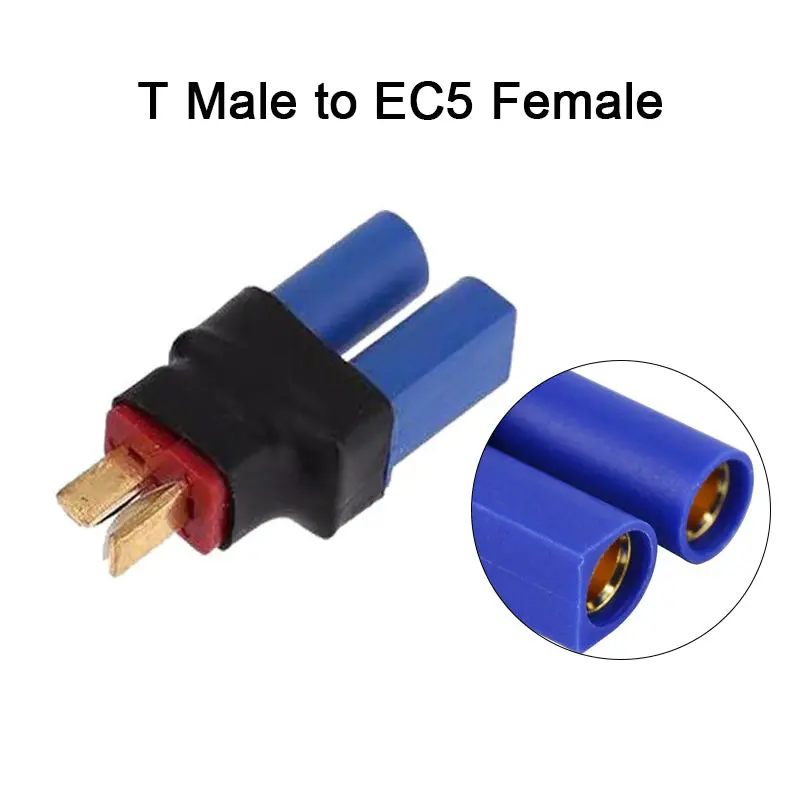 Amass Adapter Xt60 To Xt90 Ec5 Ec3 Trx T Deans Xt30u Female Male Connectors 4.0Mm Banana Plug Rc Lipo Battery Control Parts Diy 11