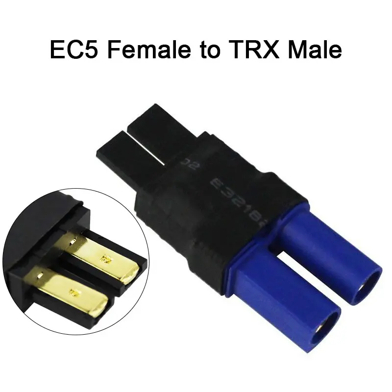 Amass Adapter Xt60 To Xt90 Ec5 Ec3 Trx T Deans Xt30u Female Male Connectors 4.0Mm Banana Plug Rc Lipo Battery Control Parts Diy 7