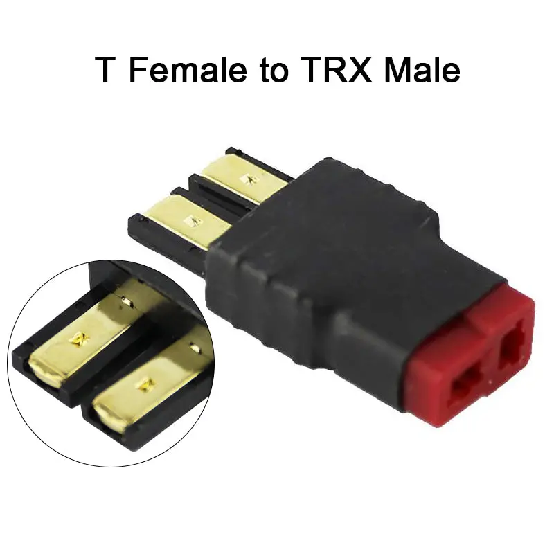 Amass Adapter Xt60 To Xt90 Ec5 Ec3 Trx T Deans Xt30u Female Male Connectors 4.0Mm Banana Plug Rc Lipo Battery Control Parts Diy 8