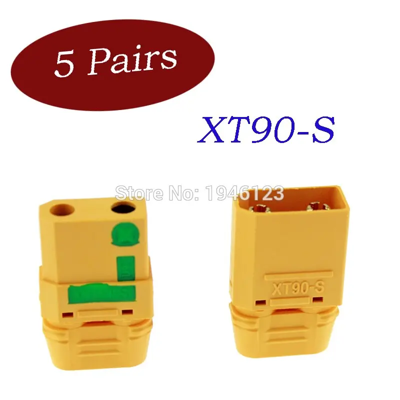 Amass Connector Xt90s Xt90-S Anti Spark Xt30u Xt60 Xt90 Mr30 Xt60h Plugs Male Female Fpv Drone Battery Connector 1