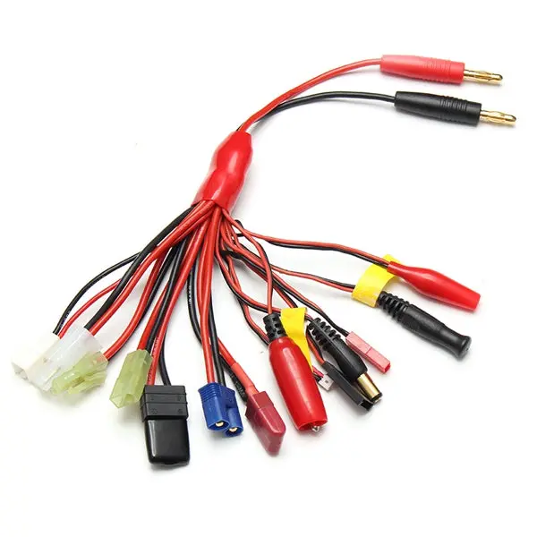 Amass Multifunction Balance Charging Cable Mini T Ec3 Trx Jst Jr Futaba Plug Adapter 1