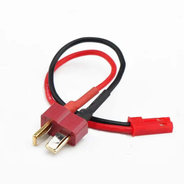 Amass T Plug To Jst Plug Battery Adapter With 20Awg 10Cm Cable 1