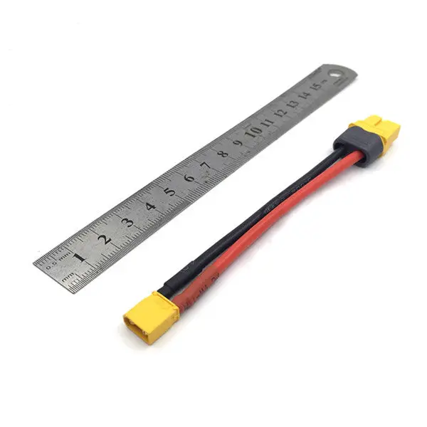 Amass Xt60 Female Plug To Jst Futaba Xt90 Ec3 Ec5 As150 Xt150 Battery Connectors Charger Cable 1