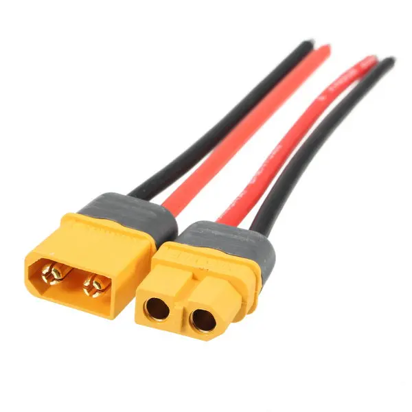 Amass Xt60 Male Female Power Cable 14Awg 10Cm 1