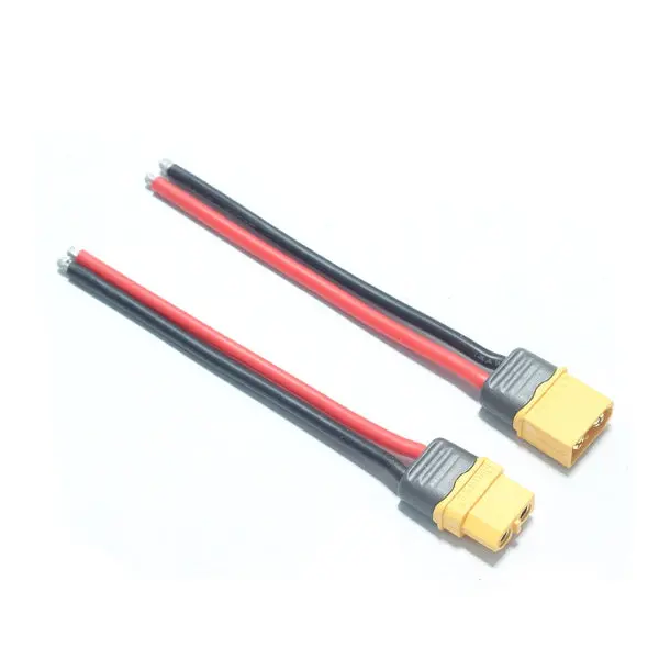 Amass Xt60+ Plug Connector 14Awg 10Cm Power Cable Wire 1