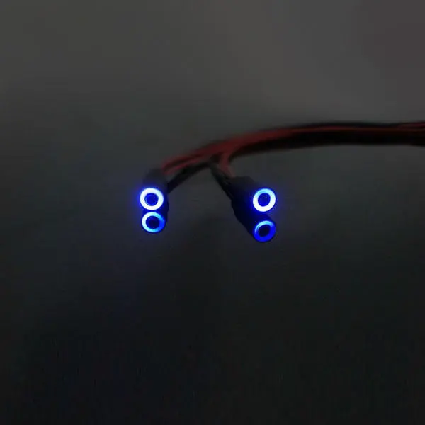 Angel Eye Leds For 1:10 Rc Car Blue/White 1