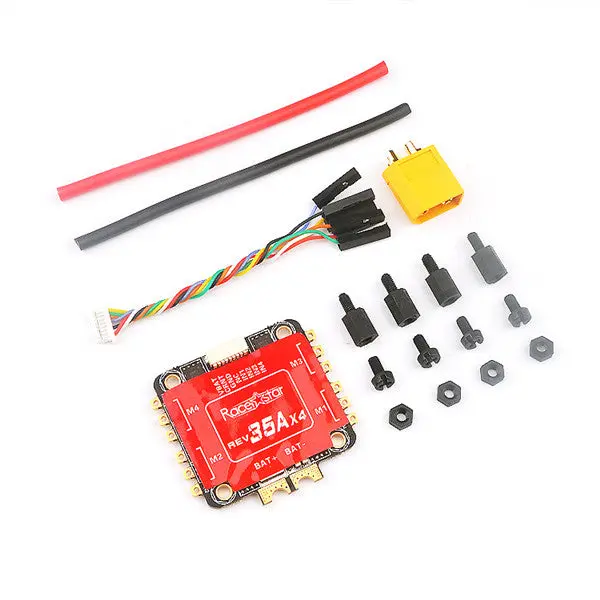 Anniversary Special Edition Racerstar Rev35 35A Blheli_S 3-6S 4 In 1 Esc Built-In Current Sensor For Rc Drone 1