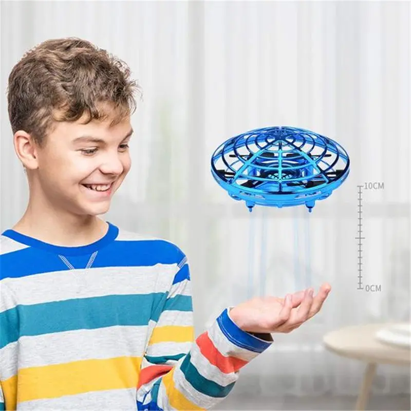 Anti-Collision Vliegende Helikopter Magic Hand Ufo Bal Vliegtuigen Sensing Mini Inductie Drone Kids Elektrische Elektronische Sp 1