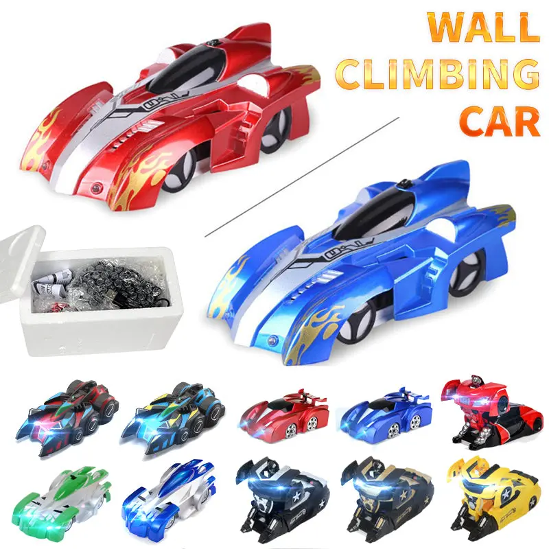 Anti Gravity Ceiling Climbing Car Electric 360 Rotating Stunt Rc Car Antigravity Machine Auto Toy Cars With Remote Control 1