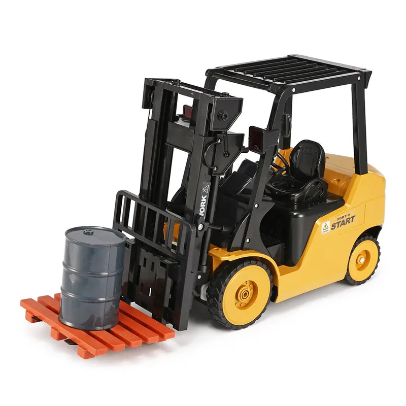 Ao Hai 3828 1/8 11Ch Rc Car Forklift Truck With Light Music Demonstration Toy 1