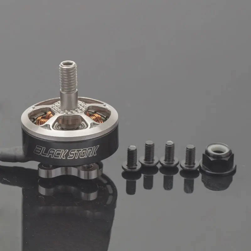 Aokfly Black Stork 2207 1700Kv 5-6S / 2450Kv 3-4S Brushless Motor For Rc Drone Fpv Racing 1