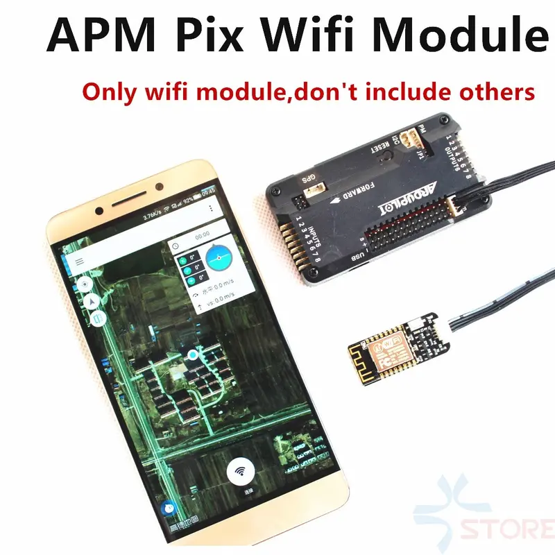 Apm Pixhawk Pix Wireless Wifi Module Replacement Of 3Dr Radio Telemetry Wifi To Uart Module For Fpv Quad Multipter Drone 1