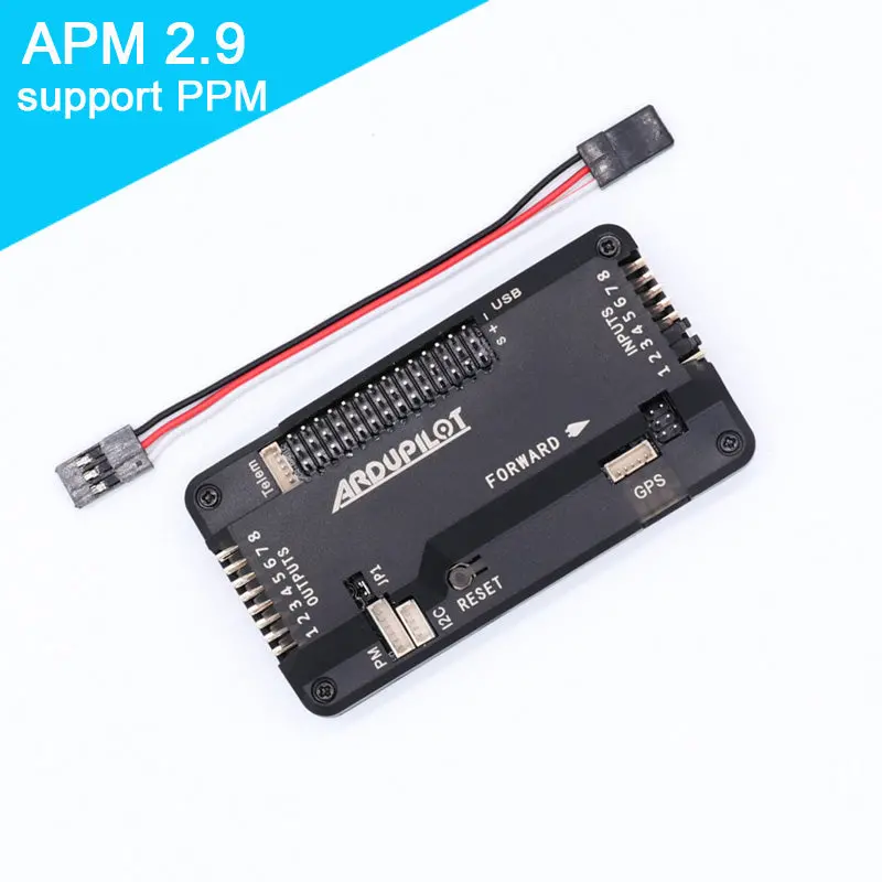 Apm2.9 Apm2.8 Flight Controller Board Support Ppm Apm2.6 2.8 Upgraded Internal Compass For Rc Quadcopter Multicopter Ardupilot 1