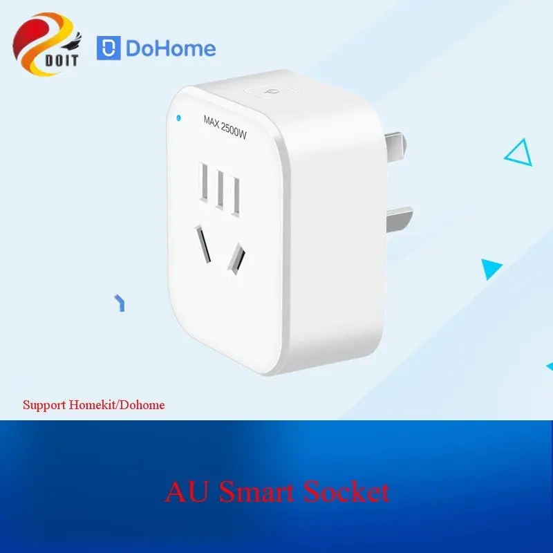 Au Smart Power Socket Plug Work With Siri Dohome App Remote Voice Control Timer Switch By Alexa Xiaomi Google 1