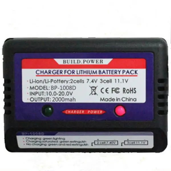 B3 10W Ac/Dc Balance Charger Adapter For 3S/2S-3S 7.4V 11.1V Lipo Lithium Battery 1