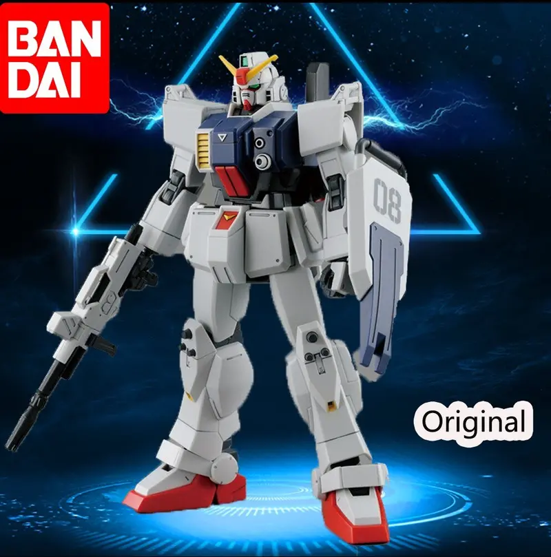 Bandai Mobile Suit Hguc 210 1/144 Rx-79[G] Gundam Mass Production Ground Type Spot Kids Assembled Toy Gifts 1