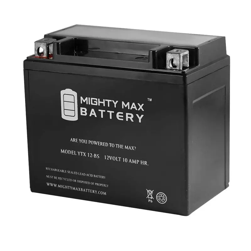 Batería De Motocicleta Ytx12-Bs 12V 1