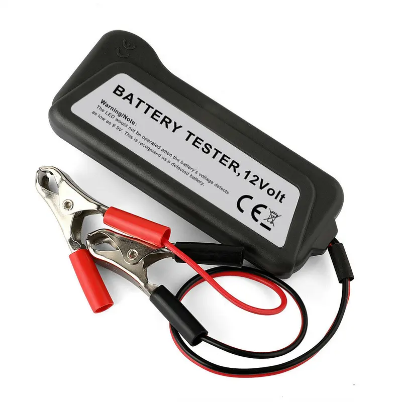 Batería Probador De Carga Analizador Digital Auto Led Motor Alternador 2