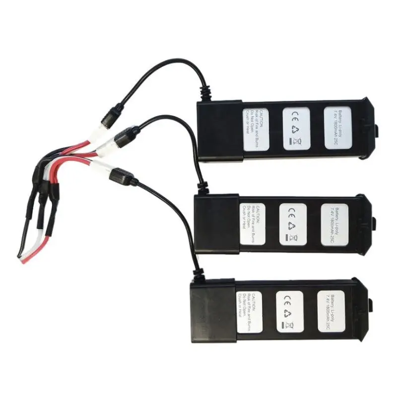 Battery Balance Charger 3 In 1 Charging Cable Adapter For Mjx B5w Rc Quadcopter Drone 1