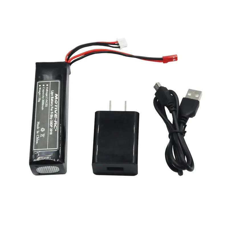 Battery Charger Upgrade Kit With 7.4V 3000Mah Lipo Battery For Frsky Taranis X9d Plus / Se 2019 Radio Transmitter 1