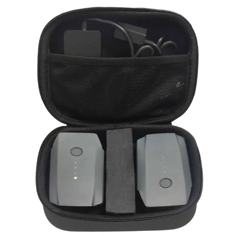 Battery Storage Bag Hard Shell Anti Shock Protector Travel Case For Dji Mavic Pro Double Batteries 1