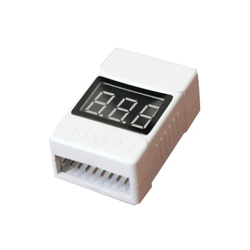 Bbx1s-8S Battery Voltage Tester Low Voltage Buzzer Alarm For 1-8S Lipo Battery 1