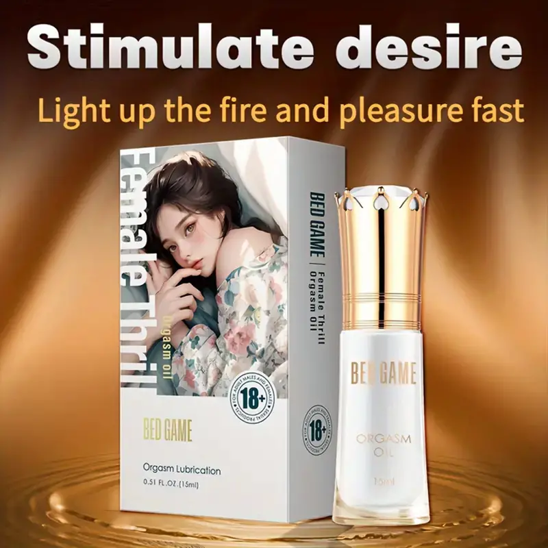 Bed Game Pleasure Oil Lubricant. 1