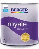 Berger Royale Satin Ultra Deep Base Paint 3.8 Litres (1 Gallon) 1