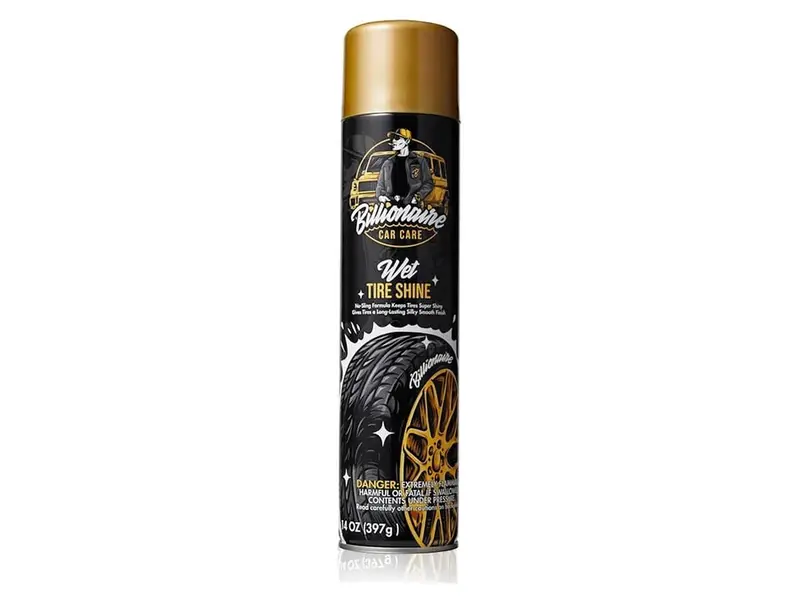 Billionaire Wet Tire Shine 14 Oz 1