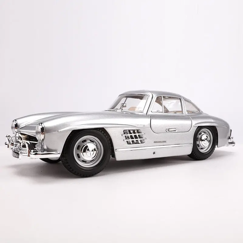 Bimeigao 1: 18 1954 Mercedes 300Sl Retro Vintage Car Model Alloy Car Model Toy 1
