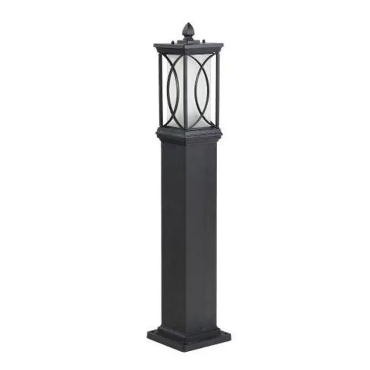 Black Outdoor Bollard Lamp 1