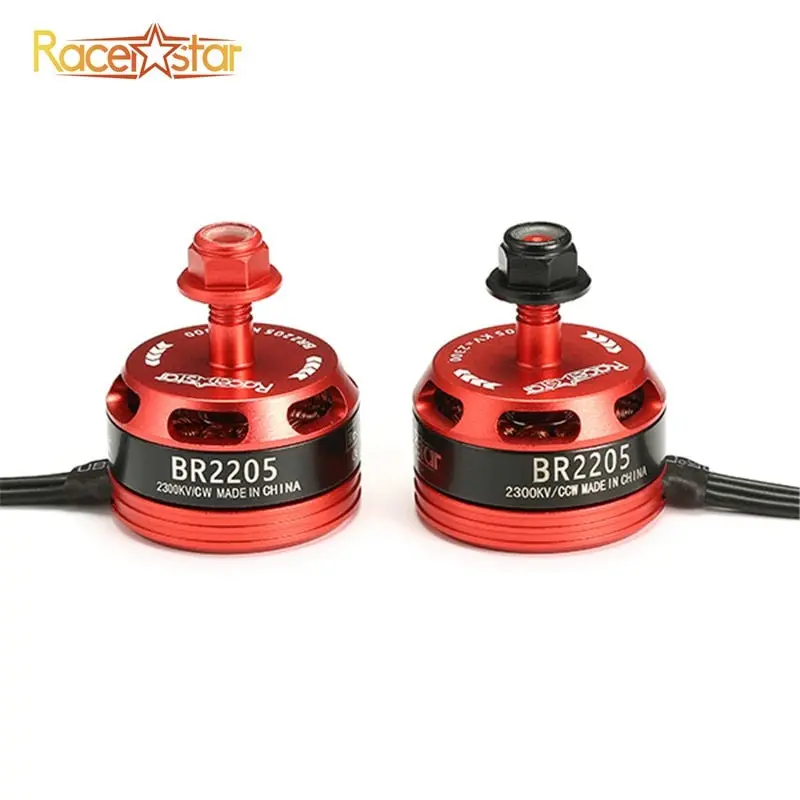 Black Red Racerstar 2205 Br2205 Racing Edition 2300Kv 2-4S Cw/Ccw Brushless Motor For Qav250 Zmr250 260 280 Rc Quadcopter 1