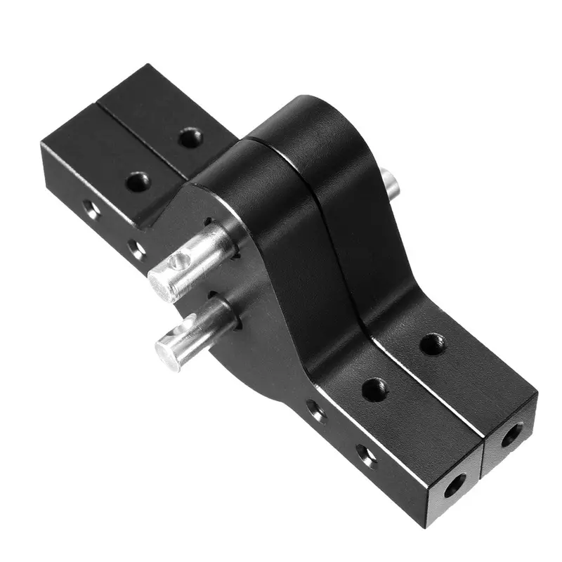 Black Transfer Case For 1/10 Rc Crawler Truck Axial Scx10 4Wd D90 Truck Rc Car Parts 1