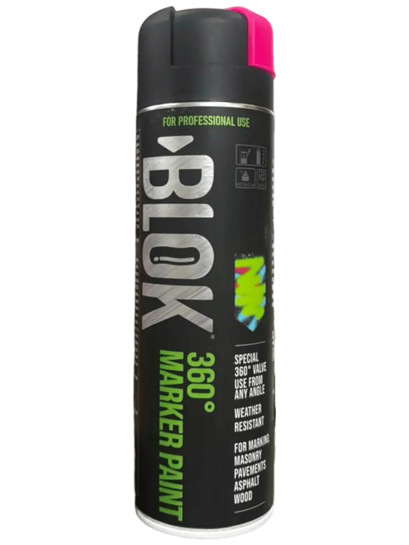 Blok 360° Marker Paint 500Ml | Fluorescent Fuscia 1