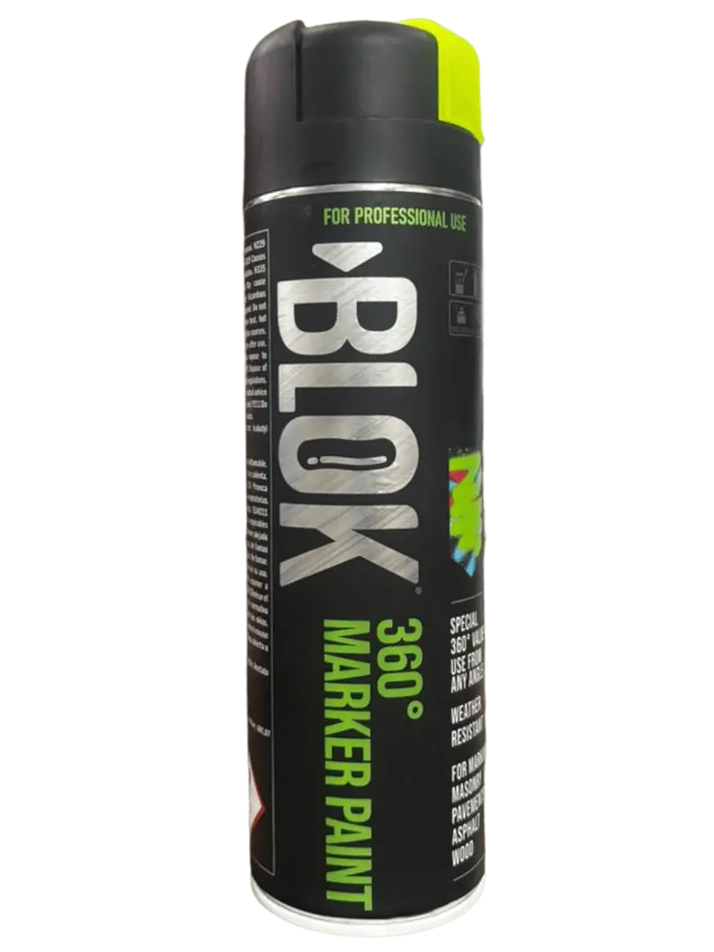 Blok 360° Marker Paint 500Ml | Fluorescent Yellow 1