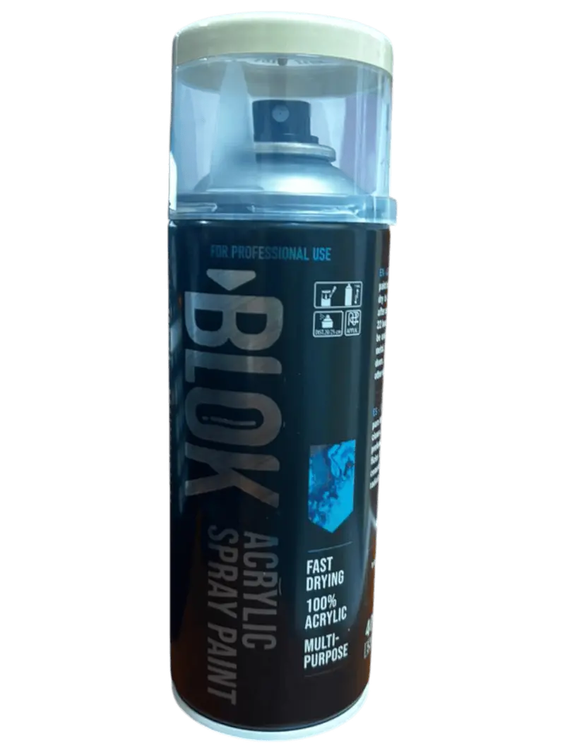 Blok Acrylic Spray Paint 400Ml | 1014 Ivory 1