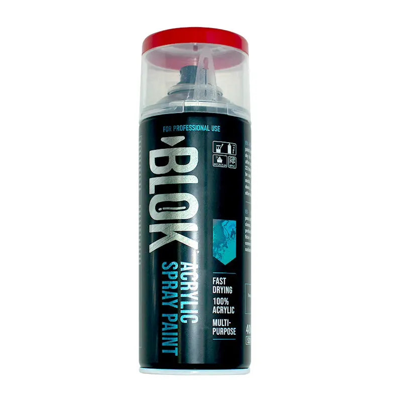 Blok Acrylic Spray Paint 400Ml | 3001 Signal Red 1