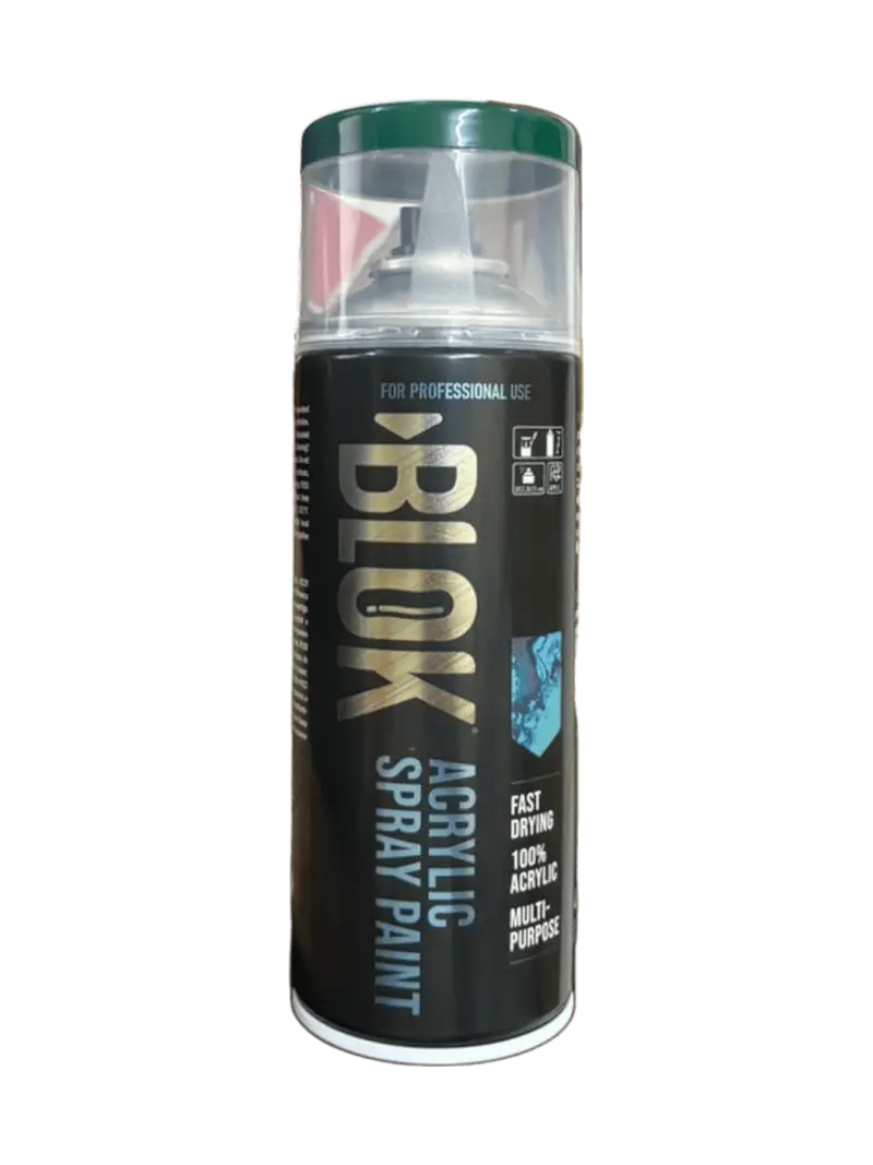 Blok Acrylic Spray Paint 400Ml | 6016 Turquoise Green 1