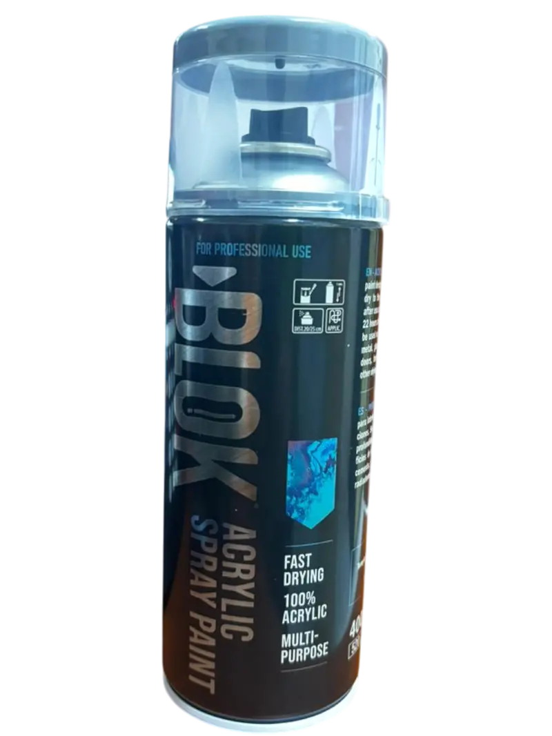 Blok Acrylic Spray Paint 400Ml | Signal Grey 1