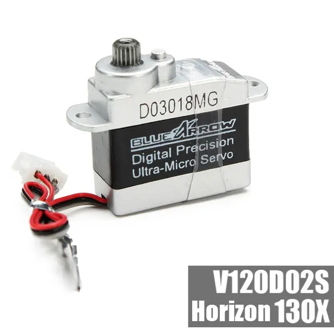 Bluearrow D03018mg Digital Precision Ultra-Micro Metal Gears Servo For Xk K120 K130 Walkera V120d02s 130X Rc Helicopter 1