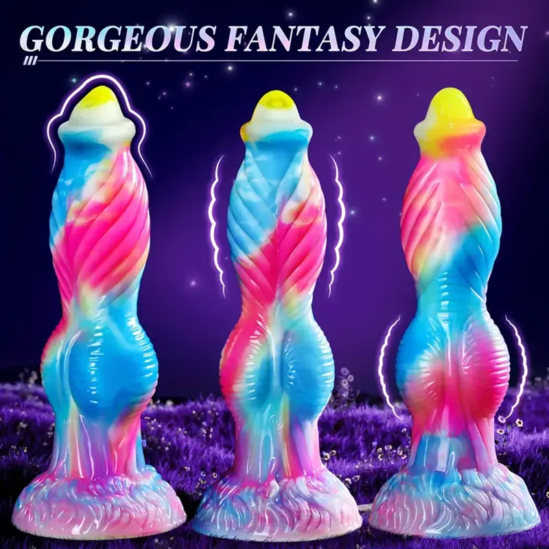 Bowwow 25.91Cm Thrusting  Vibrating Dildo. 1