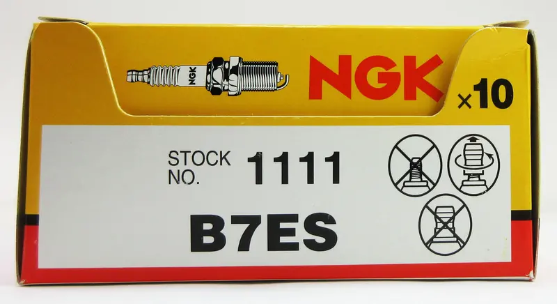 Box Of 10  B7es Ngk Spark Plug 1