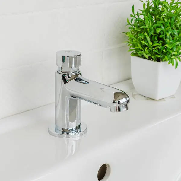 Bri Delay Action Self-Closing Basin Tap #M2-100 1