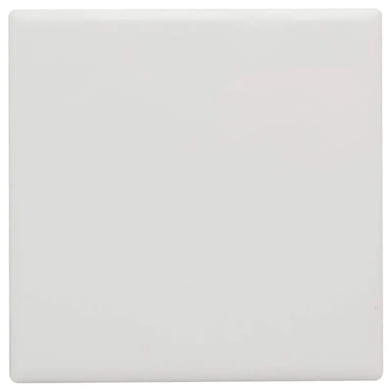 Bright White Ceramic Tile 4-1/2" X 4-1/2" 1