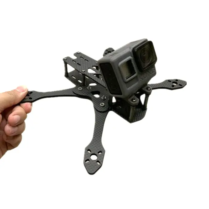 Brontosaurus Bts-1 Pro 5 Inch 226Mm Wheelbase 4Mm Arm Carbon Fiber Frame Kit For Rc Drone Fpv Racing 1