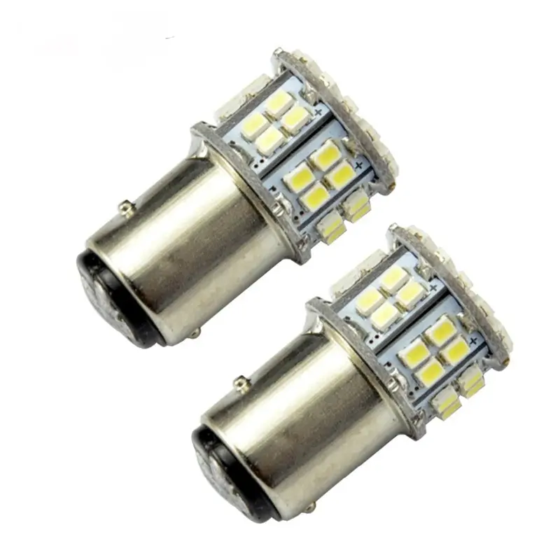Bulbo Led 157 P21w Ba15s Luz De Freno 1