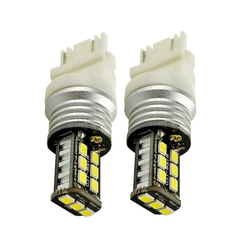 Bulbos De Calaveras T25 3157 15 Smd 2835 Led 1