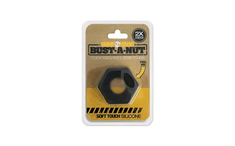Bust A Nut Cockring Black. 1